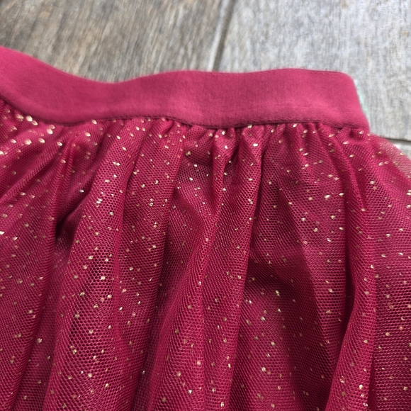 Matilda Jane Sparkling Red A-Line Skirt - Picture 3 of 4